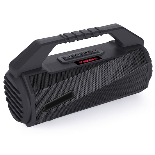 NewRixing NR-4025P with Screen Outdoor Splash-proof Water Portable Bluetooth Speaker, Support Hands-free Call / TF Card / FM / U Disk(Black) - Desktop Speaker by NewRixing | Online Shopping UK | buy2fix