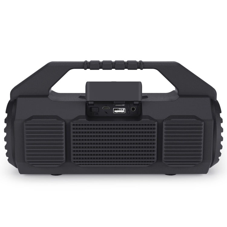 NewRixing NR-4025P with Screen Outdoor Splash-proof Water Portable Bluetooth Speaker, Support Hands-free Call / TF Card / FM / U Disk(Black) - Desktop Speaker by NewRixing | Online Shopping UK | buy2fix