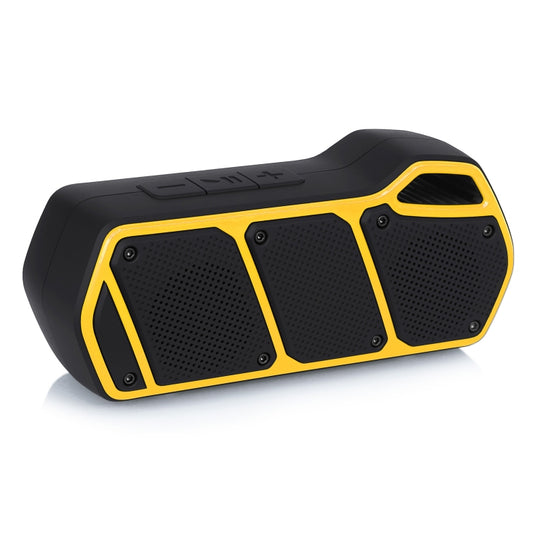 NewRixing NR-5011 Outdoor Portable Bluetooth Speakerr, Support Hands-free Call / TF Card / FM / U Disk(Yellow) - Desktop Speaker by NewRixing | Online Shopping UK | buy2fix