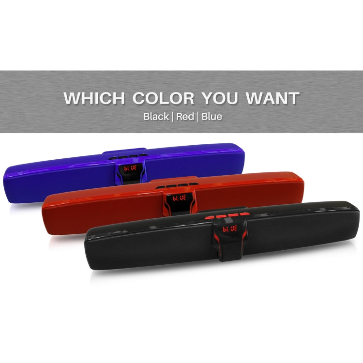 NewRixing NR-7017 Outdoor Portable Bluetooth Speaker, Support Hands-free Call / TF Card / FM / U Disk(Red) - Desktop Speaker by NewRixing | Online Shopping UK | buy2fix