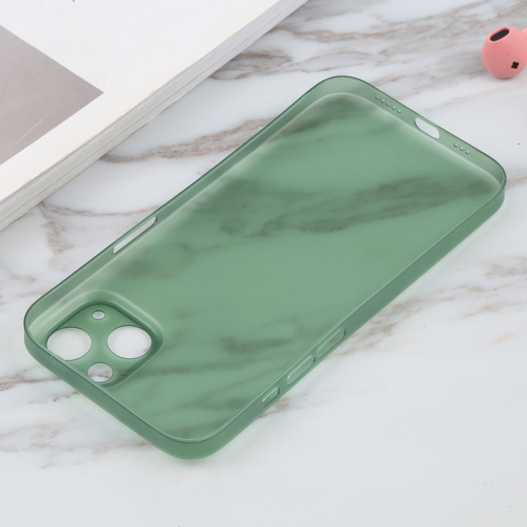For iPhone 13 mini Camera Precision Hole PP Protective Case (Green) by buy2fix