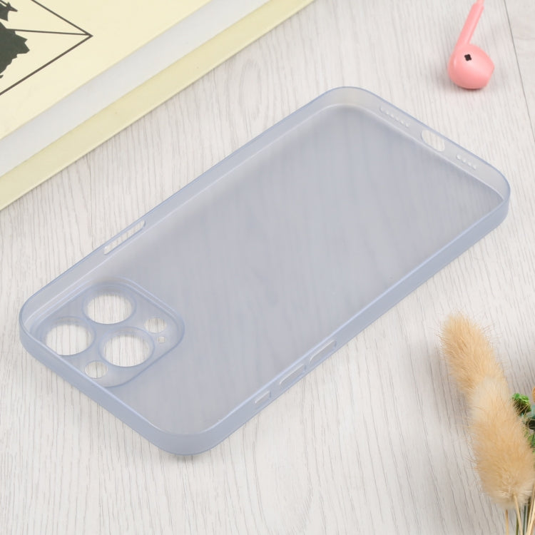 For iPhone 13 Pro Camera Precision Hole PP Protective Case (Gray Blue) - iPhone 13 Pro Cases by buy2fix | Online Shopping UK | buy2fix