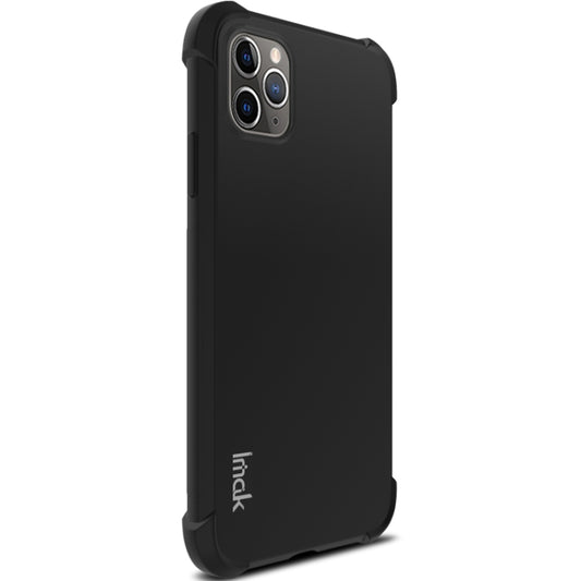 For iPhone 11 Pro IMAK All-inclusive Shockproof Airbag TPU Case, with Screen Protector(Black) by imak