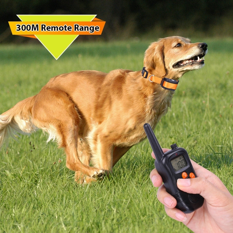 998DC Bark Stopper Remote Control Electric Shock Collar Dog Training Device, Plug Type:US Plug by buy2fix