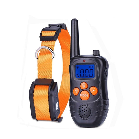 998DC Bark Stopper Remote Control Electric Shock Collar Dog Training Device, Plug Type:AU Plug by buy2fix