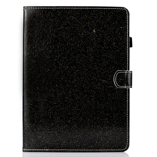 For iPad Pro 11 (2018) Varnish Glitter Powder Horizontal Flip Leather Case with Holder & Card Slot(Black) - iPad Pro 11 (2018) Cases by buy2fix | Online Shopping UK | buy2fix