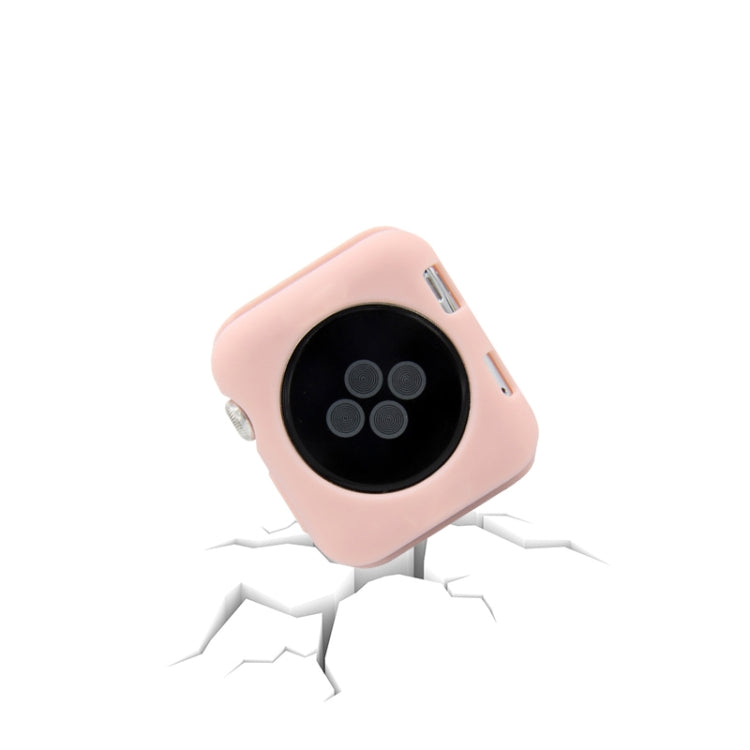 Shockproof All-inclusive Silicone Protective Case For Apple Watch Series 6 / 5 / 4 / Watch SE 44mm(Rose Red) by buy2fix