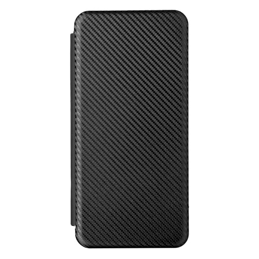 For Doogee S59 / S59 Pro Carbon Fiber Texture Horizontal Flip TPU + PC + PU Leather Case with Card Slot(Black) by buy2fix