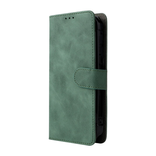 For Doogee S59 / S59 Pro Solid Color Skin Feel Magnetic Buckle Horizontal Flip Calf Texture PU Leather Case with Holder & Card Slots & Wallet(Green) by buy2fix