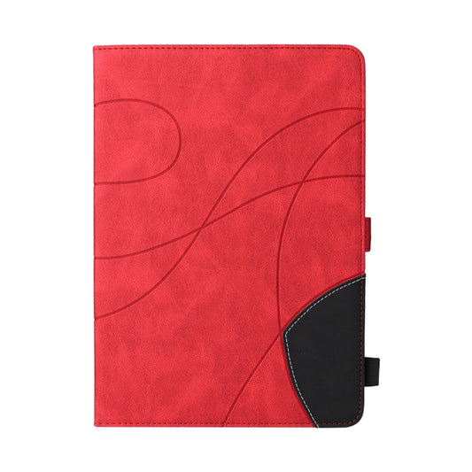 Dual-color Splicing Horizontal Flip PU Leather Case with Holder & Card Slots & Sleep / Wake-up Function For iPad Pro 10.5 / Air (2019) / iPad 10.2 (2019)(Red) - iPad Pro 10.5 inch Cases by buy2fix | Online Shopping UK | buy2fix