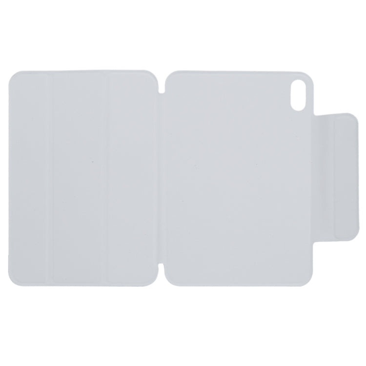 For iPad mini 2024 / mini 6 Horizontal Flip Ultra-thin Fixed Buckle Magnetic PU Tablet Case With Three-folding Holder & Sleep / Wake-up Function(Grey) - iPad mini 6 Cases by buy2fix | Online Shopping UK | buy2fix