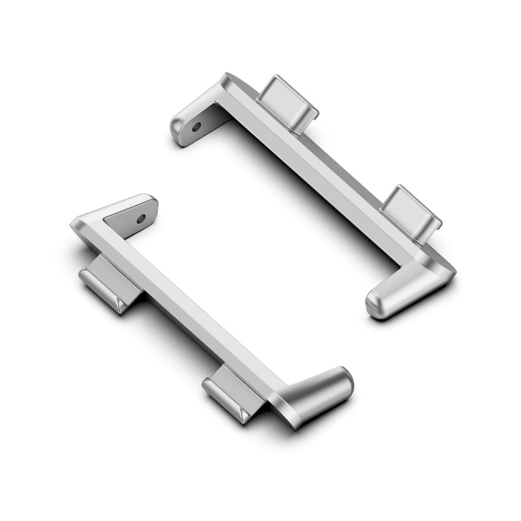 For OPPO Watch 2 42mm 1 Pair Metal Watch Band Connector(Silver) - by buy2fix | Online Shopping UK | buy2fix