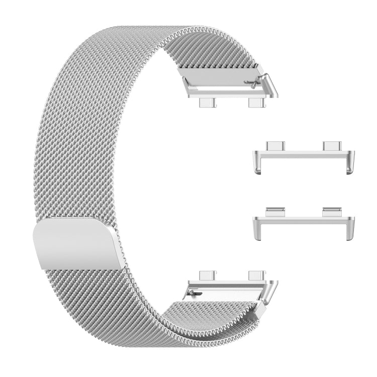 For OPPO Watch 2 46mm 1 Pair Metal Watch Band Connector(Silver) by buy2fix