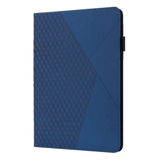 Rhombus Skin Feel Horizontal Flip Tablet Leather Case with Card Slots & Holder & Sleep / Wake-up Function For iPad 10.2 2021 / 2020 / 2019 / Pro 10.5 2019 / 2017(Royal Blue) - iPad 10.2 Cases by buy2fix | Online Shopping UK | buy2fix