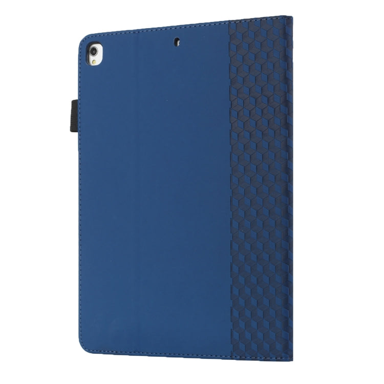 Rhombus Skin Feel Horizontal Flip Tablet Leather Case with Card Slots & Holder & Sleep / Wake-up Function For iPad 10.2 2021 / 2020 / 2019 / Pro 10.5 2019 / 2017(Royal Blue) - iPad 10.2 Cases by buy2fix | Online Shopping UK | buy2fix