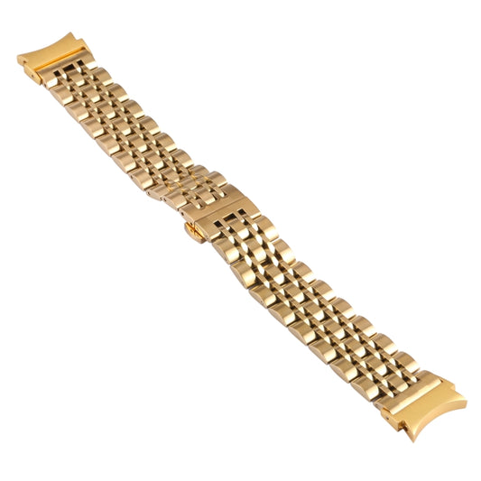 For Samsung Galaxy Watch4 40mm/44mm Seven-bead Stainless Steel Watch Band(Gold) by Wintory