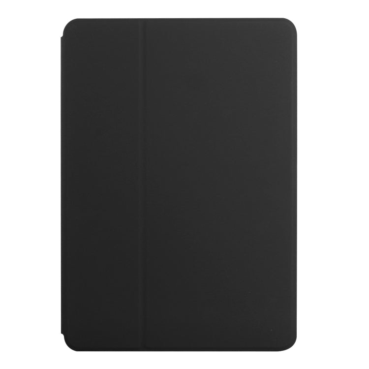 For Samsung Galaxy Tab S8 / Galaxy Tab S7 SM-T870/T875 Dual-Folding Horizontal Flip Tablet Leather Case with Holder & Sleep / Wake-up Function(Black) - Galaxy Tab S8 Cases by buy2fix | Online Shopping UK | buy2fix