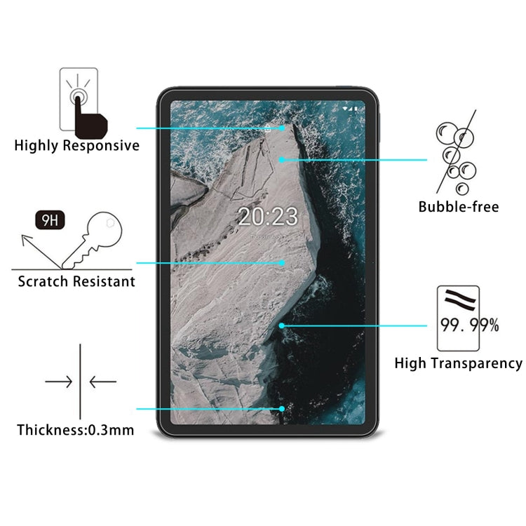 For Nokia T20 / T21 25pcs 9H 2.5D Explosion-proof Tempered Tablet Glass Film - Others by buy2fix | Online Shopping UK | buy2fix