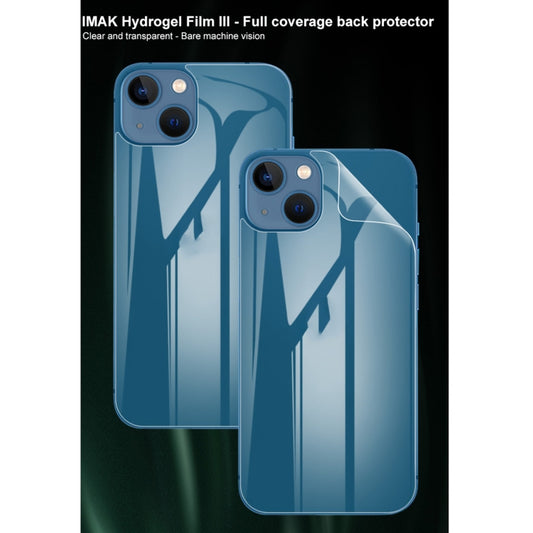For iPhone 13 mini 2pcs IMAK Curved Full Screen Hydrogel Film Back Protector by imak