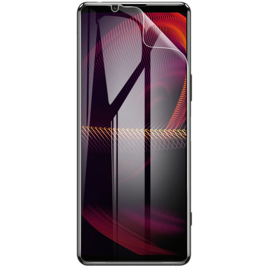 For Sony Xperia 5 III 2 PCS IMAK 0.15mm Curved Full Screen Protector Hydrogel Film Front Protector by imak