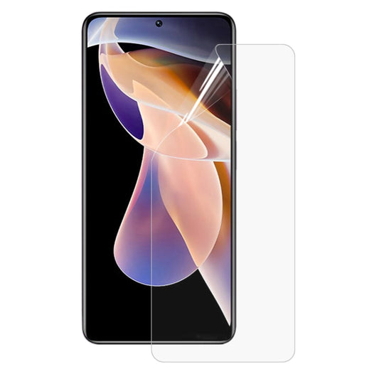 For Xiaomi Redmi Note 11 Pro 5G / 4G / 11 Pro+ Full Screen Protector Explosion-proof Hydrogel Film by PINWUYO
