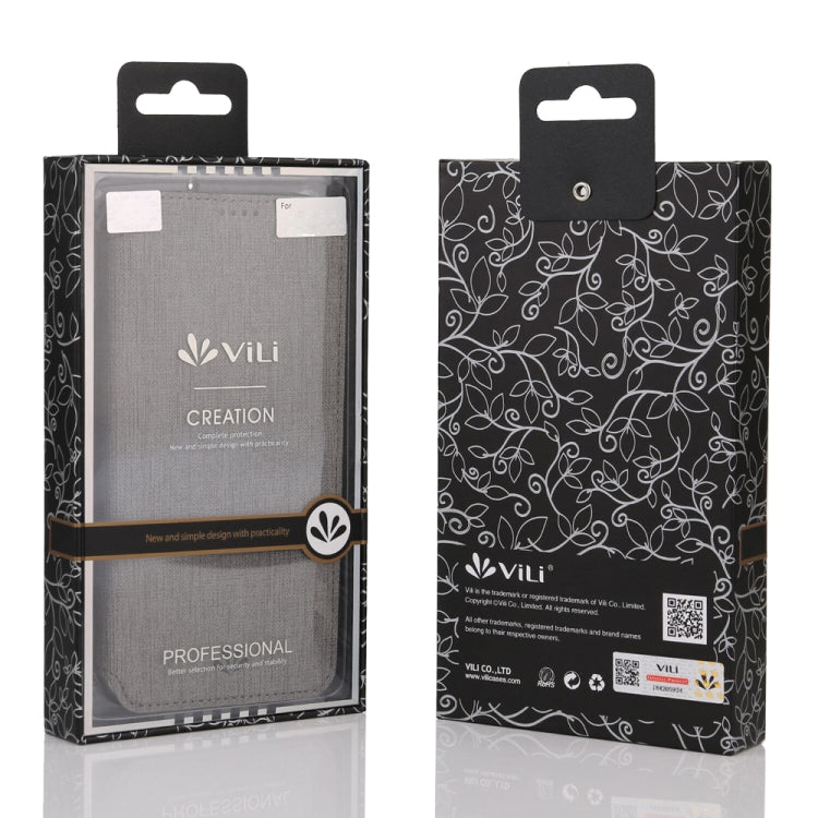 For Sony Xperia 5 ViLi Shockproof TPU + PU Horizontal Flip Protective Case with Card Slot & Holder(Black) - Sony Cases by ViLi | Online Shopping UK | buy2fix