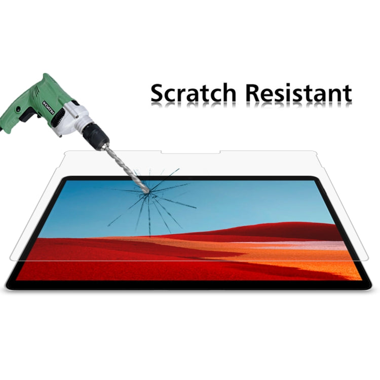 1 PCS For Microsoft Surface Pro X 9H 0.3mm Explosion-proof Tempered Glass Film - Others by buy2fix | Online Shopping UK | buy2fix