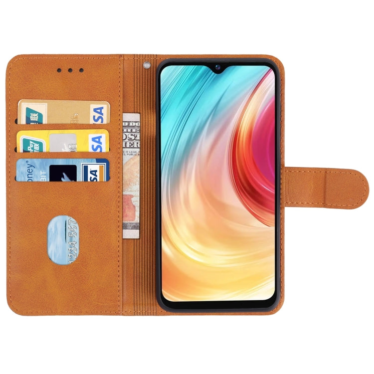Leather Phone Case For Blackview A80(Brown) - More Brand by buy2fix | Online Shopping UK | buy2fix