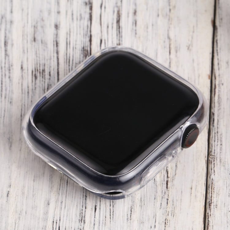 Shockproof TPU Hollow Protective Case For Apple Watch Series 9 / 8 / 7 45mm(Transparent) by buy2fix