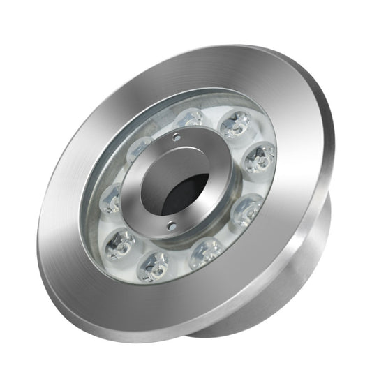 6W Landscape Ring LED Stainless Steel Underwater Fountain Light(White Light) by buy2fix