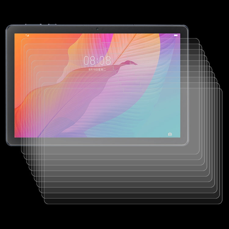 25 PCS 9H 2.5D Explosion-proof Tempered Tablet Glass Film For Huawei MatePad T 10s / T 10 / Enjoy 2 / Teclast P40HD / M40 Plus / Blackview Tab 12 Pro / Oscal Pad 10 / Oscal Pad 13 / Itel Pad One by buy2fix