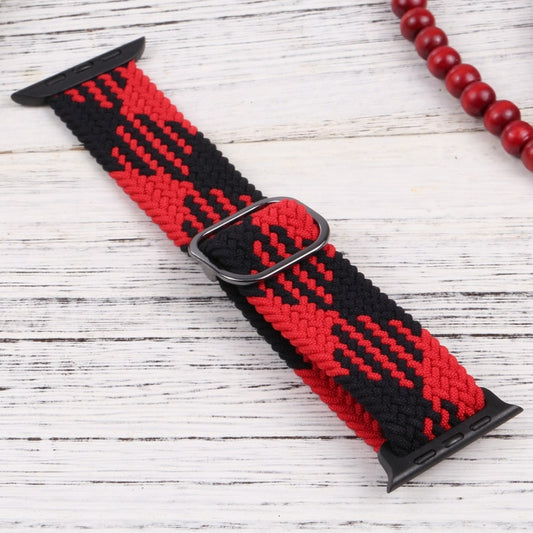 Nylon Braid Strap Watch Band For Apple Watch Ultra 49mm&Watch Ultra 2 49mm / Series 9&8&7 45mm / SE 3&SE 2&6&SE&5&4 44mm / 3&2&1 42mm(27) by buy2fix