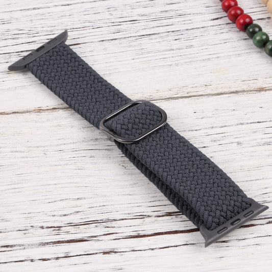 Nylon Braid Strap Watch Band For Apple Watch Ultra 49mm&Watch Ultra 2 49mm / Series 9&8&7 45mm / SE 3&SE 2&6&SE&5&4 44mm / 3&2&1 42mm(45) by buy2fix