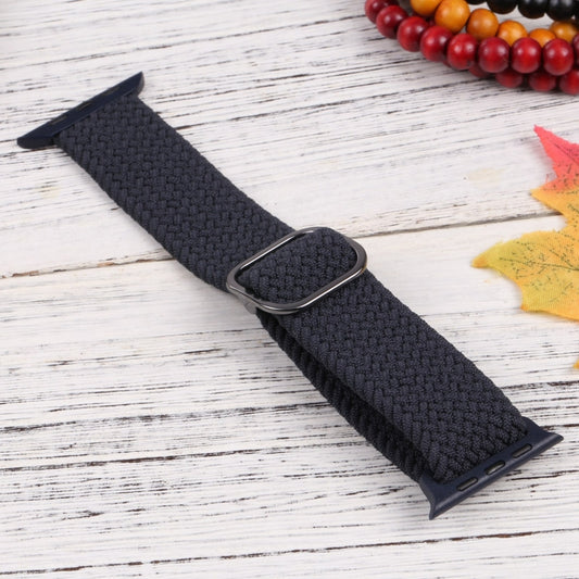 Nylon Braid Strap Watch Band For Apple Watch Ultra 49mm&Watch Ultra 2 49mm / Series 9&8&7 45mm / SE 3&SE 2&6&SE&5&4 44mm / 3&2&1 42mm(4) by buy2fix