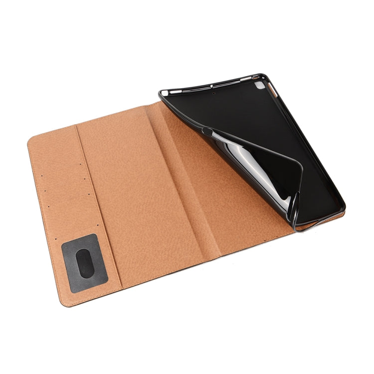 For iPad 10.2 / 10.5 Retro Book Style Horizontal Flip Leather Case with Holder & Card Slots & Wallet(Brown) - iPad 10.2 Cases by buy2fix | Online Shopping UK | buy2fix