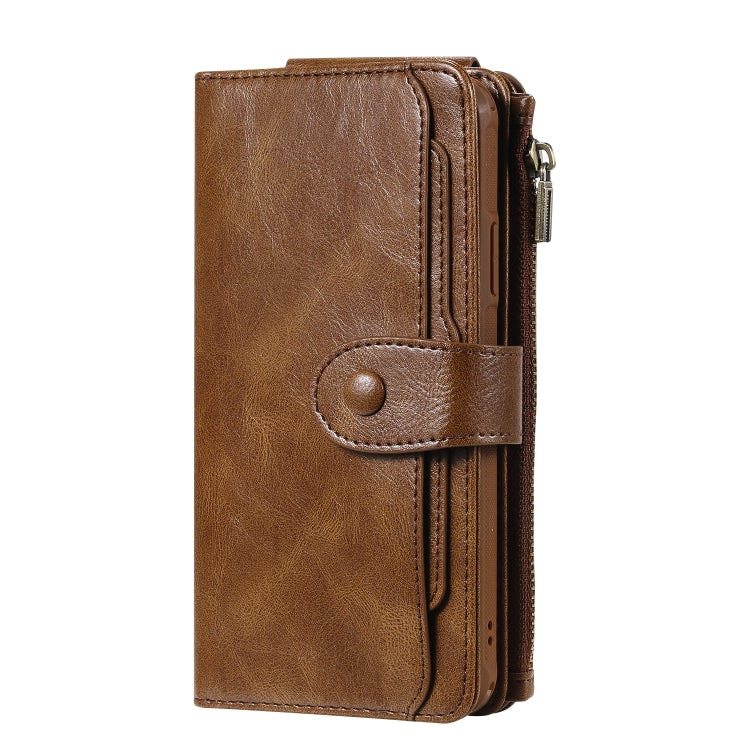 For iPhone 11 Pro Retro Multifunctional Horizontal Flip PU Leather Case with Card Slot & Holder & Wallet & Photo Frame(Brown) - iPhone 11 Pro Cases by buy2fix | Online Shopping UK | buy2fix