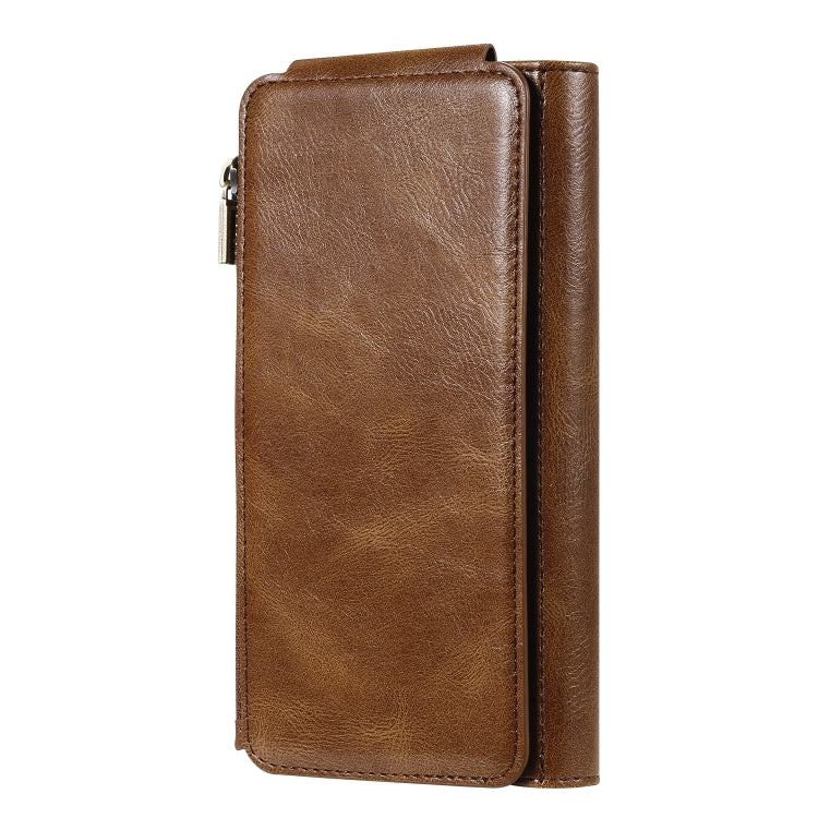 For iPhone 11 Pro Retro Multifunctional Horizontal Flip PU Leather Case with Card Slot & Holder & Wallet & Photo Frame(Brown) - iPhone 11 Pro Cases by buy2fix | Online Shopping UK | buy2fix