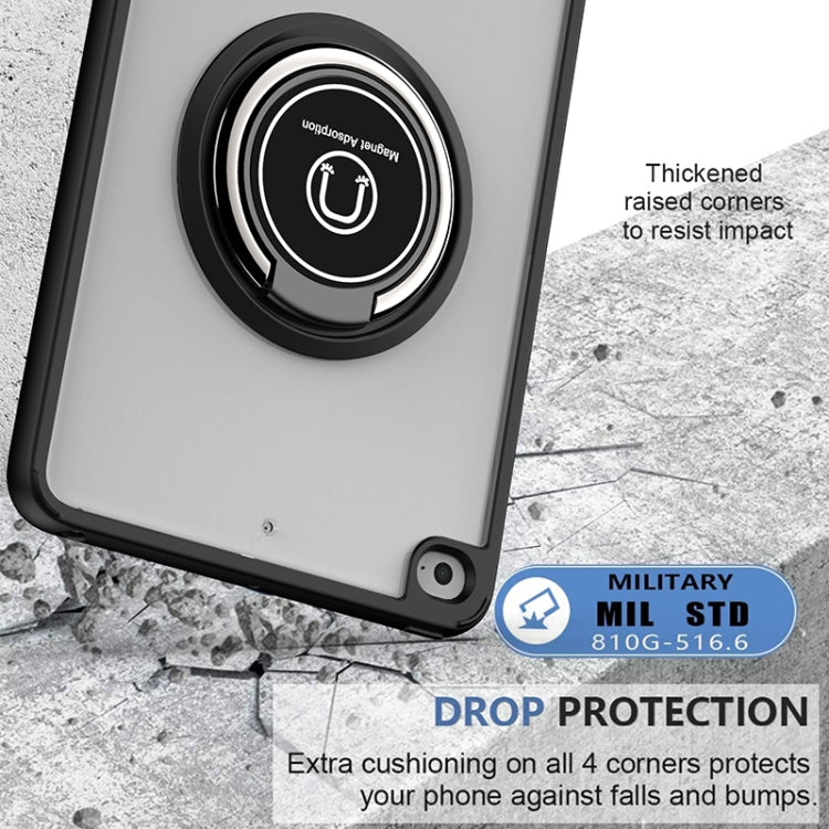 Shadow PC Tablet Case with Ring Holde For iPad mini 5 / 4(Black) - iPad Mini 4 & 3 & 2 & 1 Cases by buy2fix | Online Shopping UK | buy2fix