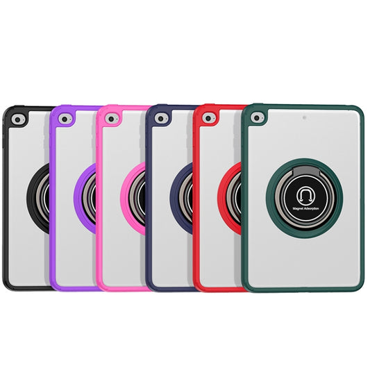 Shadow PC Tablet Case with Ring Holde For iPad mini 5 / 4(Purple) - iPad Mini 4 & 3 & 2 & 1 Cases by buy2fix | Online Shopping UK | buy2fix