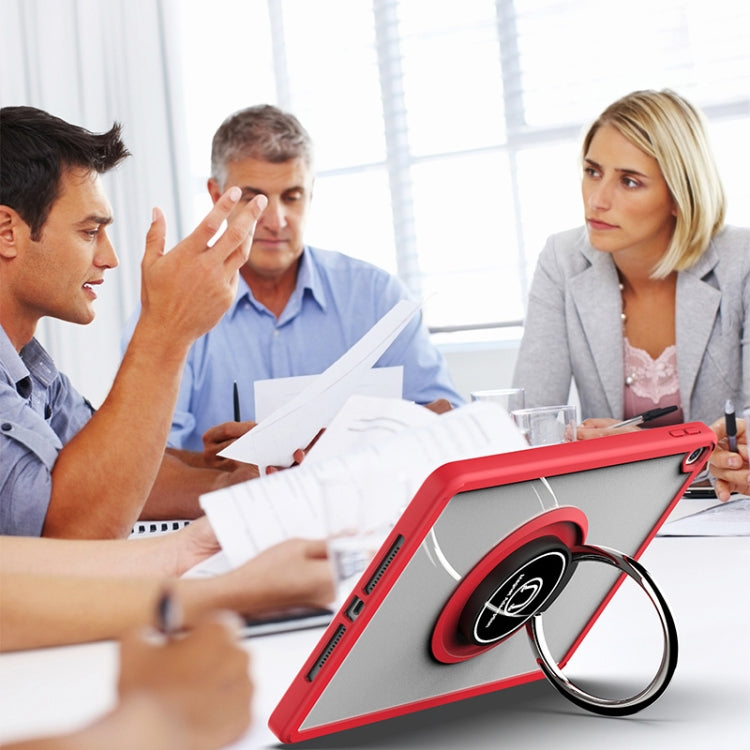 Shadow PC Tablet Case with Ring Holde For iPad 10.2 / 10.5 2019 / 2020(Red) - iPad Pro 10.5 inch Cases by buy2fix | Online Shopping UK | buy2fix
