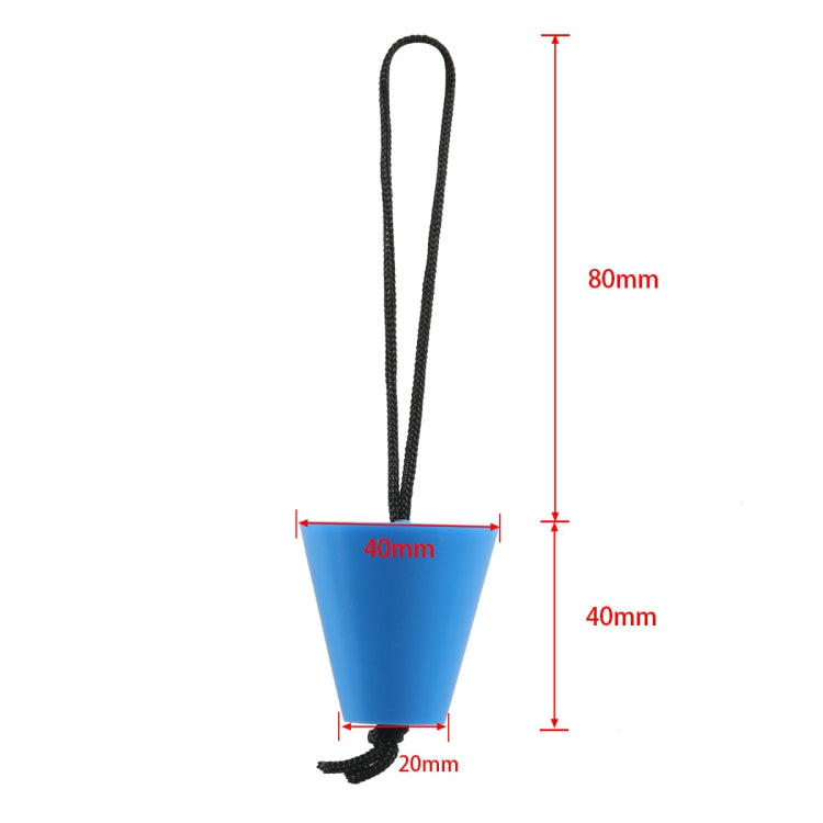 A6701 8 in 1 Blue Kayak Silicone Drain Hole Plug by buy2fix