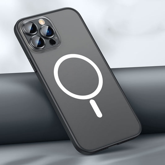 For iPhone 13 Pro MagSafe Matte Phone Case (Black) by buy2fix