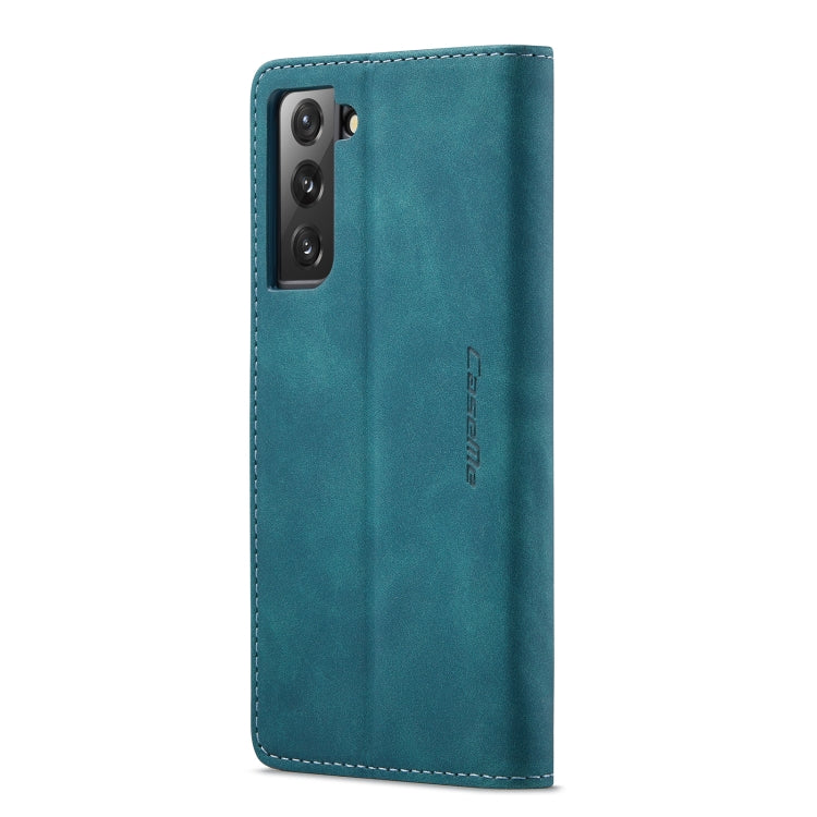 For Samsung Galaxy S22+ CaseMe 013 Multifunctional Horizontal Flip Leather Phone Case(Blue) - Galaxy S22+ 5G Cases by CaseMe | Online Shopping UK | buy2fix