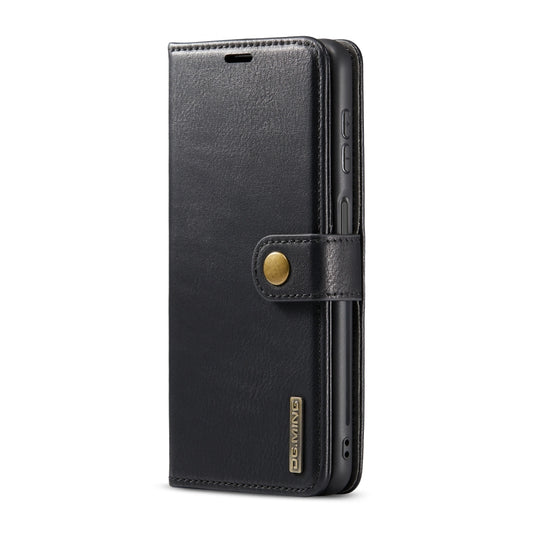 For Samsung Galaxy A13 5G DG.MING Crazy Horse Texture Detachable Magnetic Leather Phone Case(Black) by DG.MING