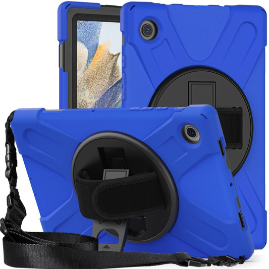 For Samsung Galaxy Tab A8 10.5 2021 Silicone + PC Tablet Case(Blue) - Other Galaxy Tab PC by buy2fix | Online Shopping UK | buy2fix
