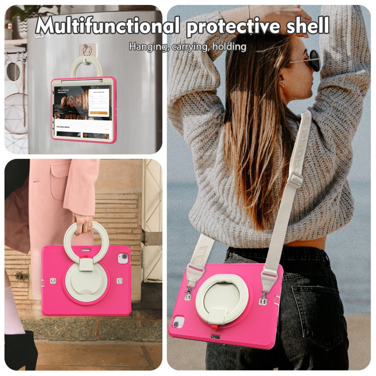 For iPad Pro 11 2022 / 2021 TPU + PC Tablet Case(Rose Red) - iPad Pro 11 (2022/2021) Cases by buy2fix | Online Shopping UK | buy2fix