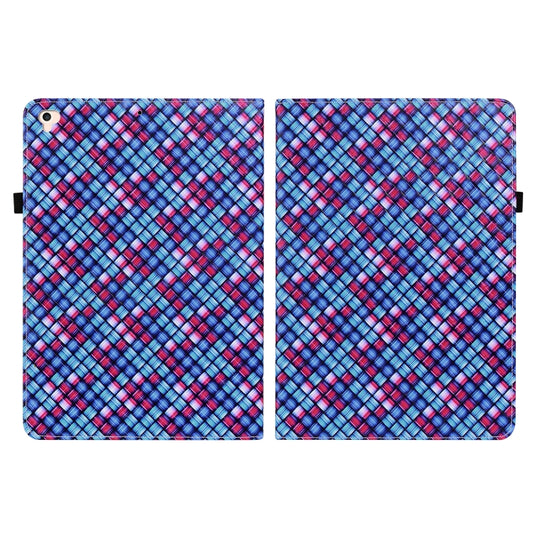 Color Weave Smart Leather Tablet Case For iPad Pro 9.7 2018 / 2017(Blue) - iPad 9.7 (2018) & (2017) Cases by buy2fix | Online Shopping UK | buy2fix