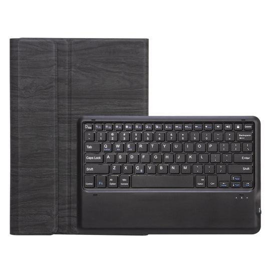 SF109 Tree Texture Bluetooth Keyboard Leather Case For Microsoft Surface Pro 4 / 5 / 6 / 7(Black + Black) by buy2fix