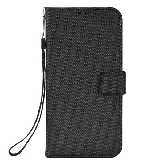 For Ulefone Armor X9 Diamond Texture Leather Phone Case(Black) by buy2fix