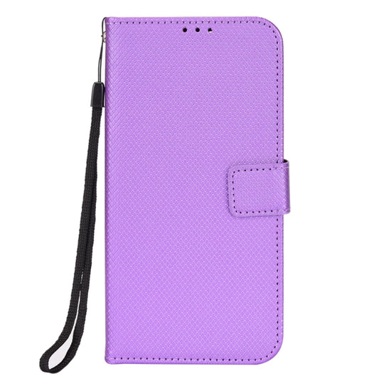 For Ulefone Armor X9 Diamond Texture Leather Phone Case(Purple) by buy2fix